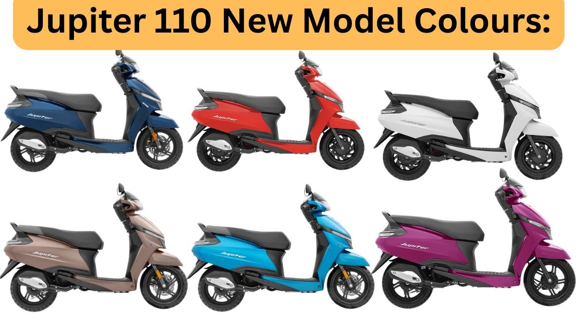 Jupiter 110 New Model Colours