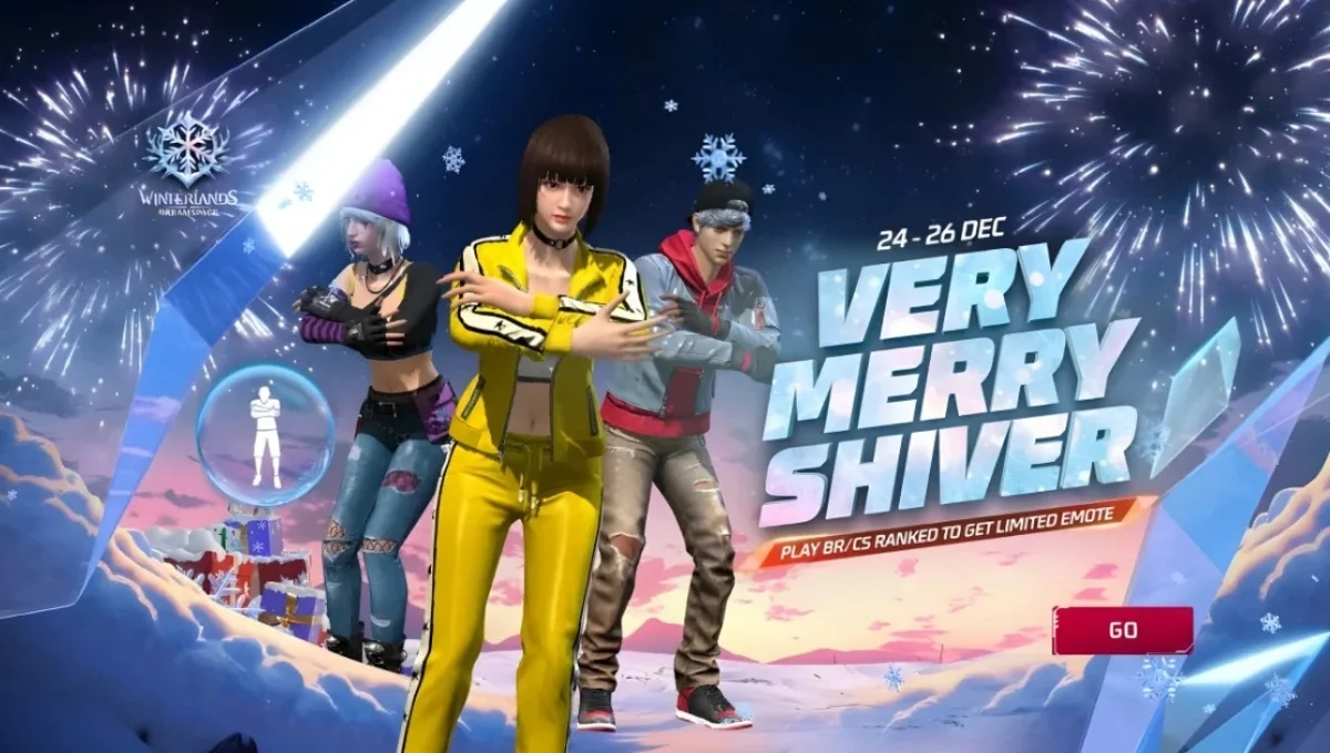 Very Merry Shiver Emote Event