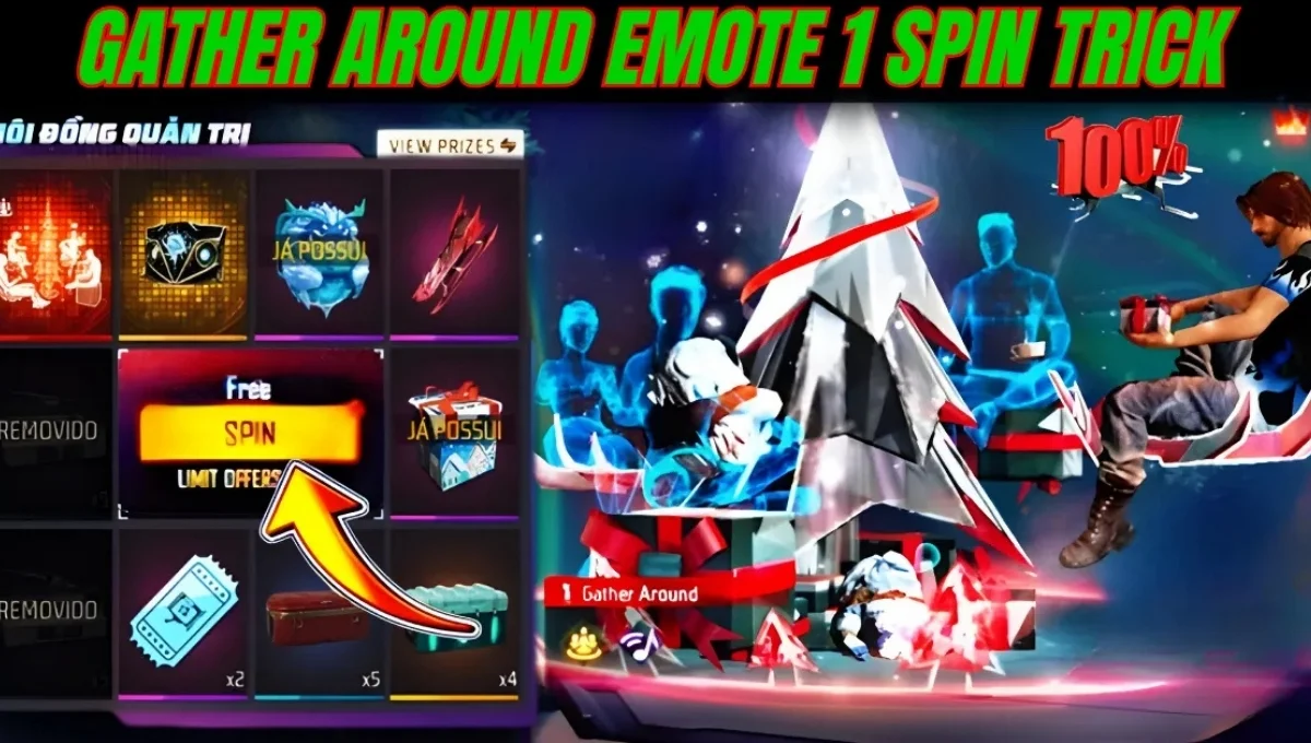 Gather Around Emote 1 Spin Trick