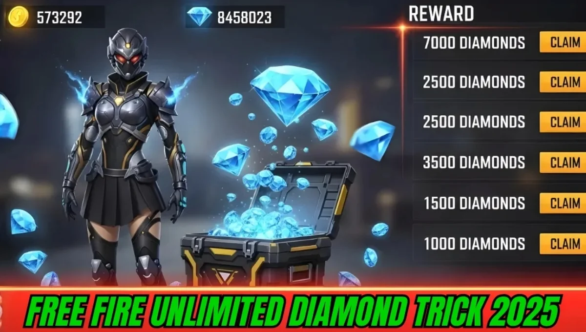Free Fire Unlimited Diamond Trick