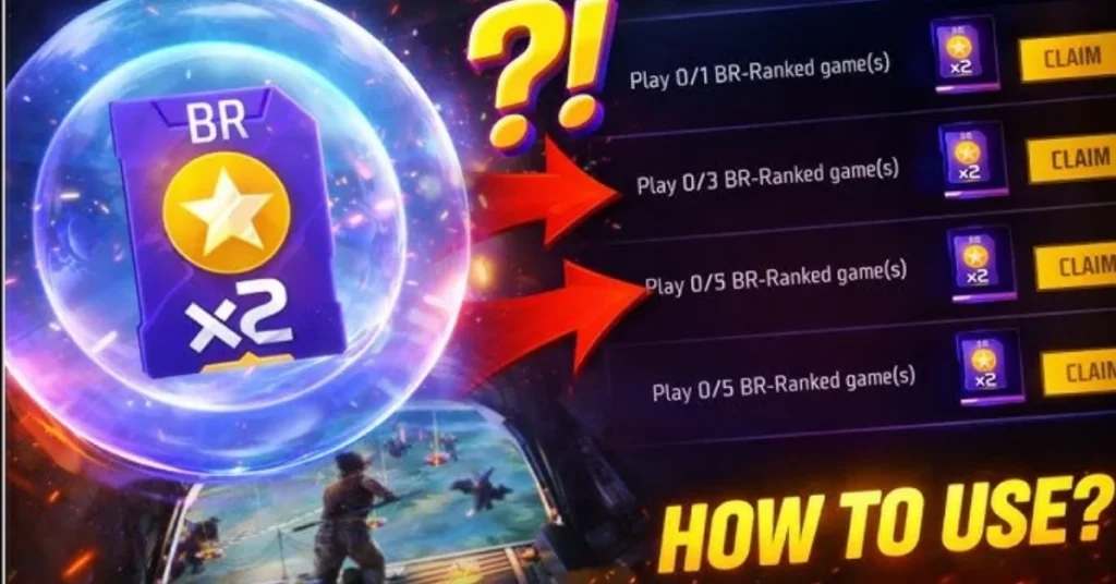 Free Fire Double BR Ranked Point Card