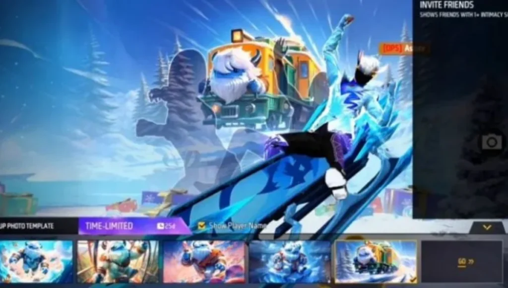 Free Fire Winter Wonderland Event