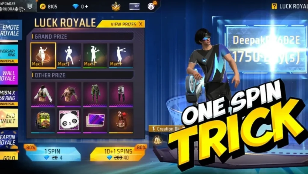 Gather Around Emote 1 Spin Trick