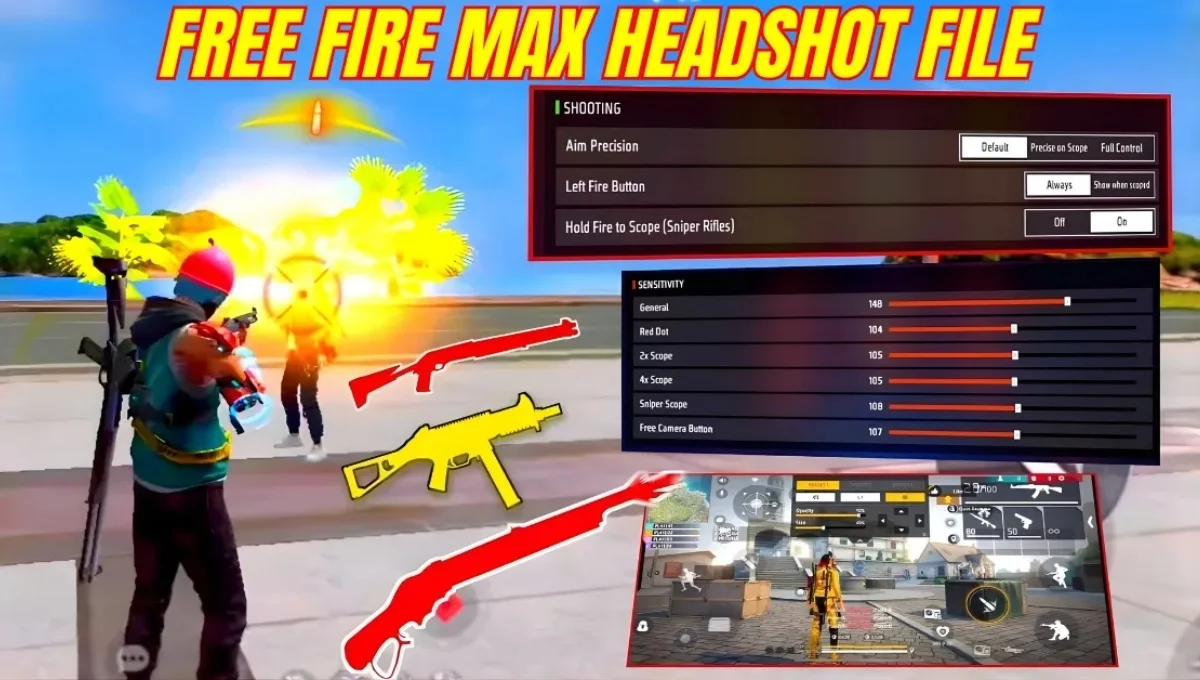 Free Fire Max Headshot File