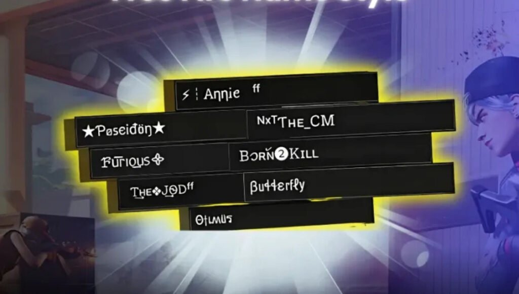 Free Fire Name Propro