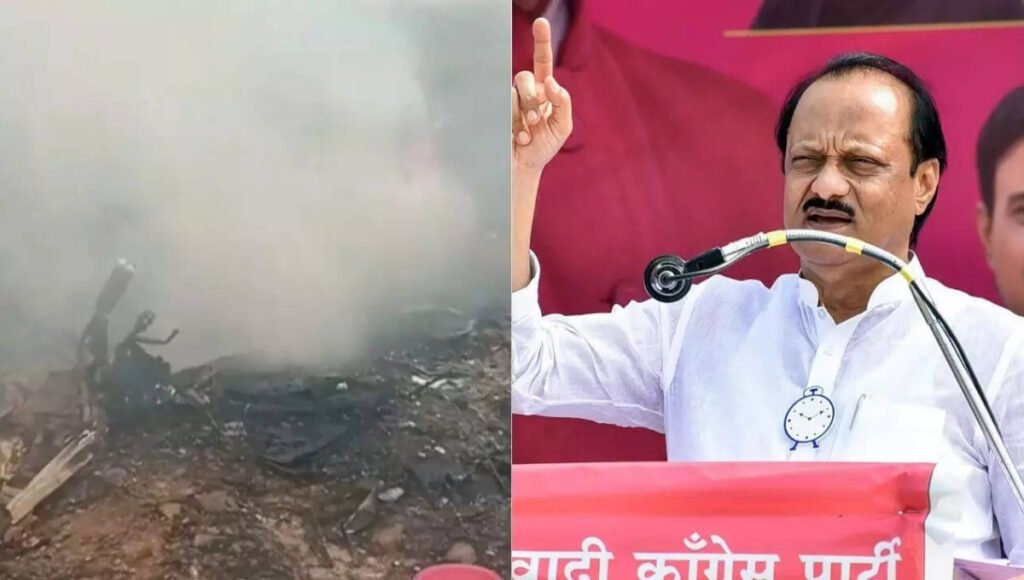 Ajit Pawar Plane Crash Live Updates