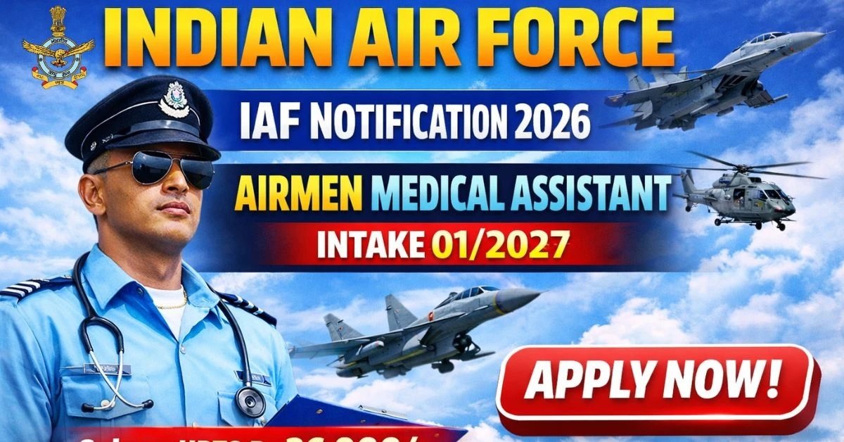 IAF Medical Assistant Recruitment 2026