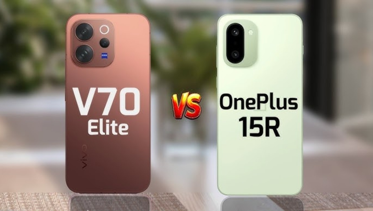Vivo V70 Elite vs OnePlus 15R