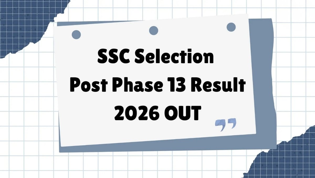 SSC Phase 13 Result