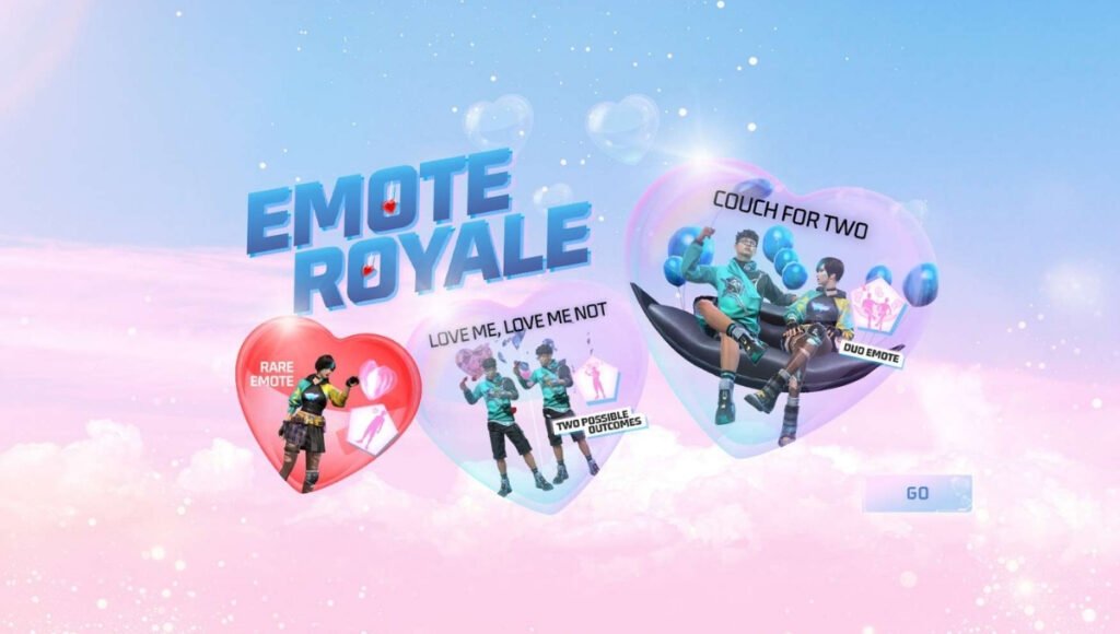 Free Fire Emote Royale Event 2026 Valentine
