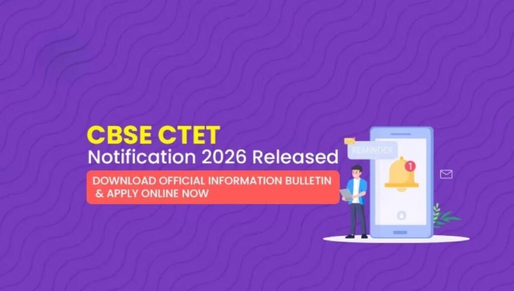 CTET 2026 Notice
