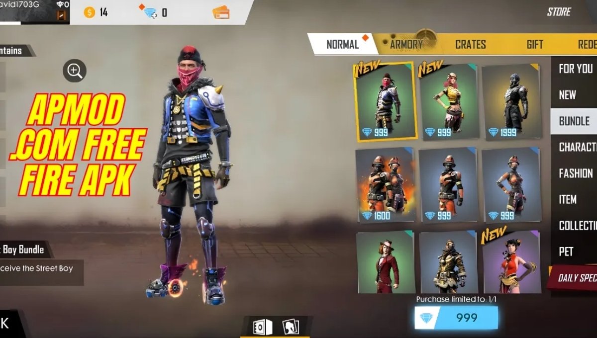 Apmod.com Free Fire APK