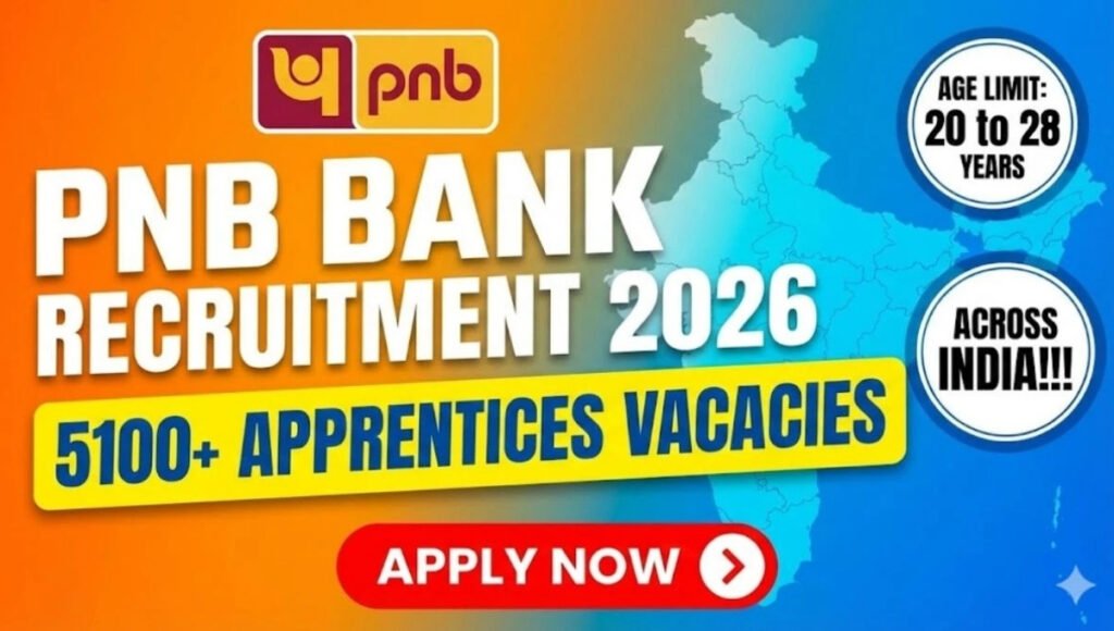 PNB Bank Apprentice Recruitment