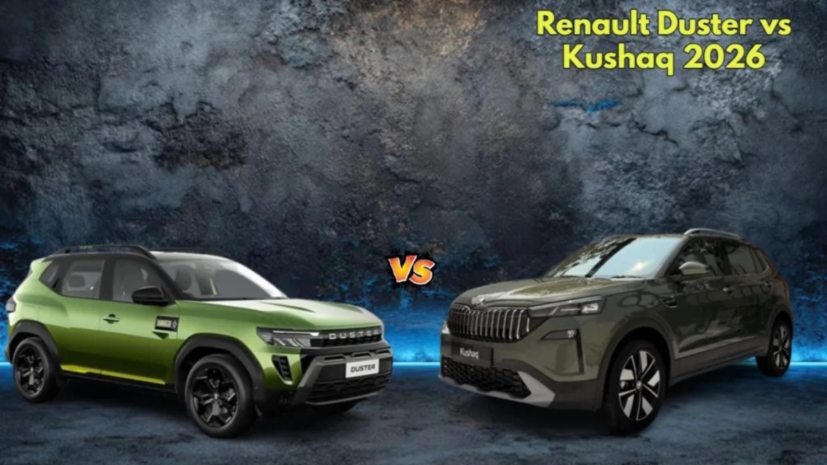 Duster 2026 vs Kushaq Facelift