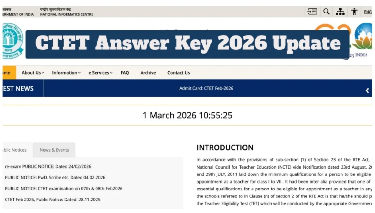 CTET Answer Key 2026