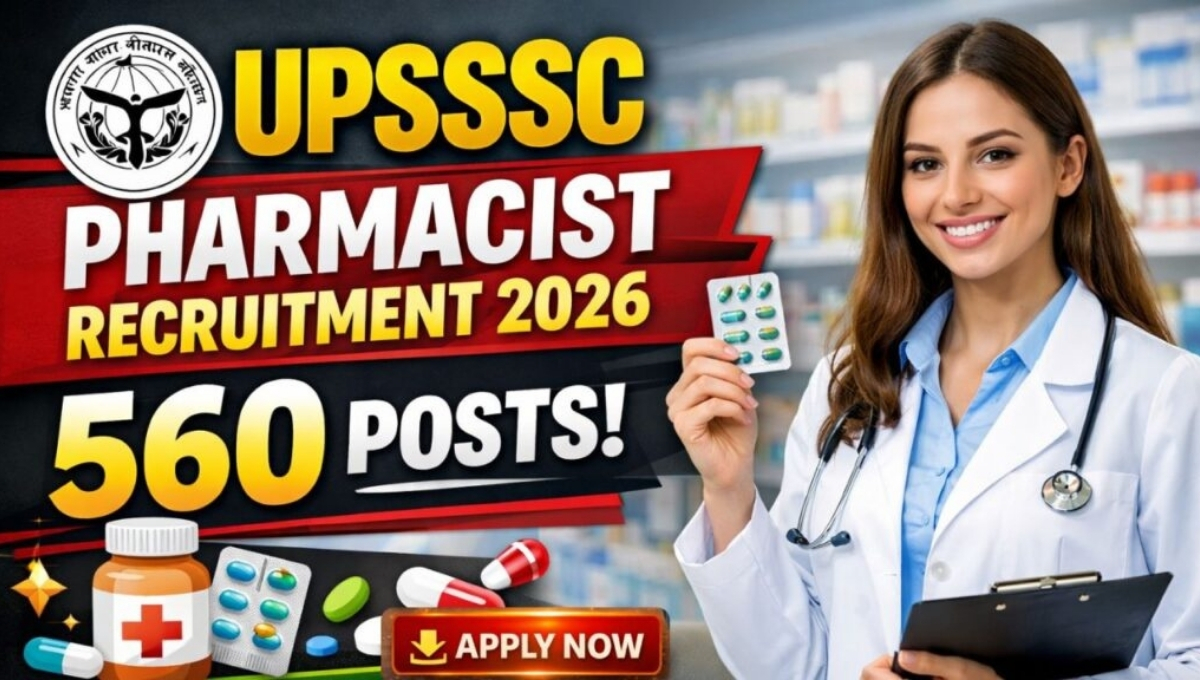 UPSSSC Pharmacist Recruitment