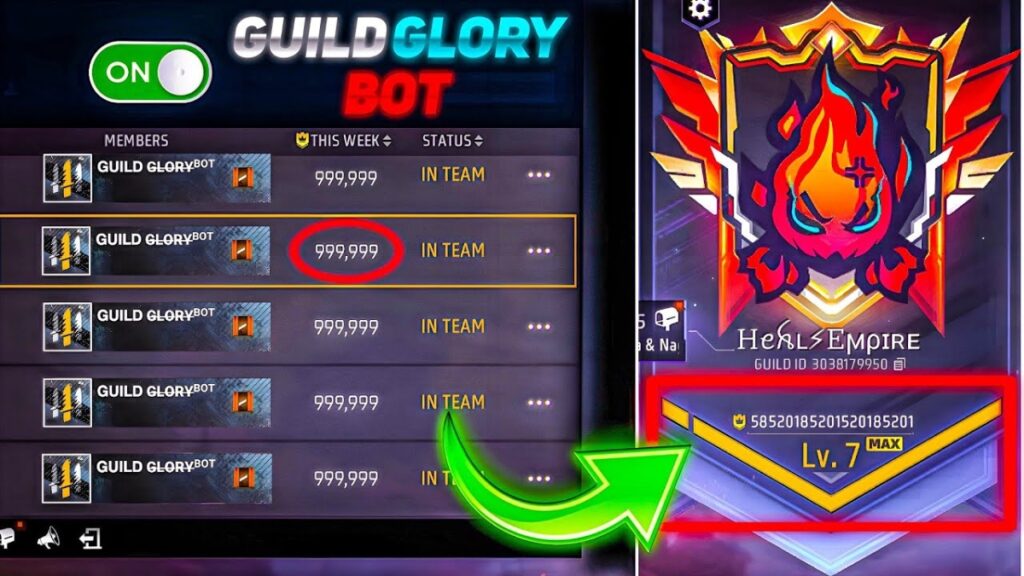 How to Make Guild Glory Bot Free Fire Max 2026