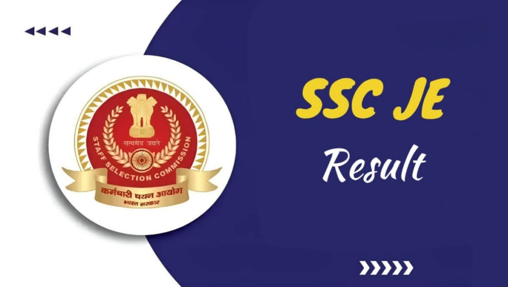 SSC JE Result 2026 Declared at ssc.gov.in: Check Paper 1 Result, Cut Off and Selection List 1 SSC JE Result 2026