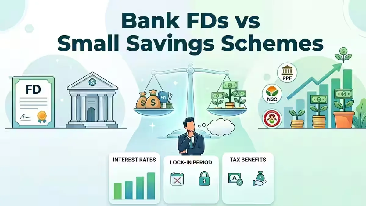 FD vs Small Savings Schemes 2026