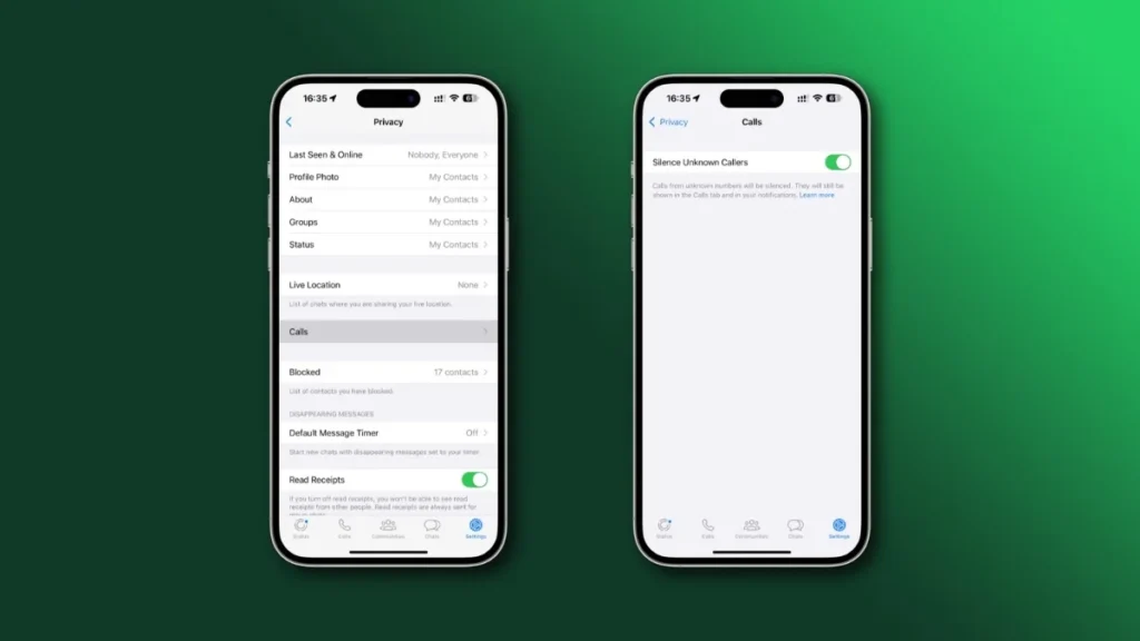 WhatsApp Privacy Feature