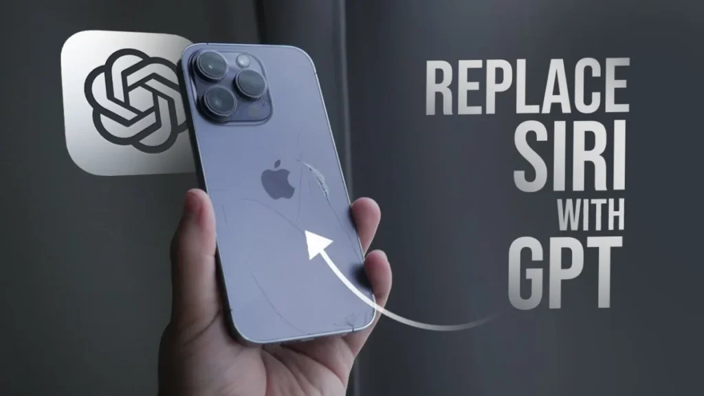 Replace Siri with ChatGPT on iPhone